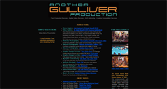 Desktop Screenshot of anothergulliverproduction.com